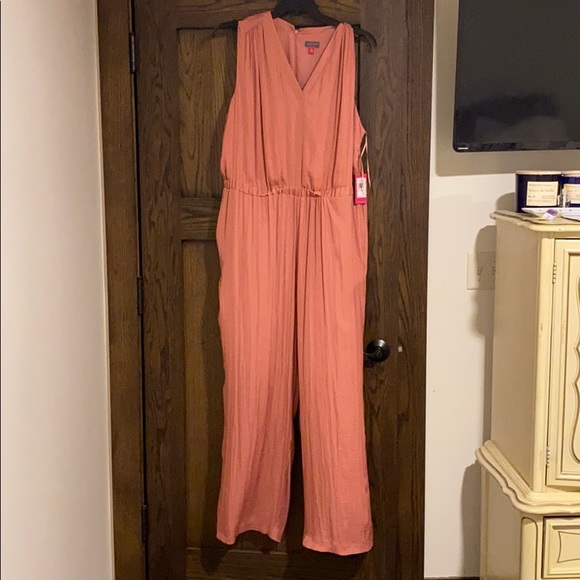 vince camuto blush jumpsuit